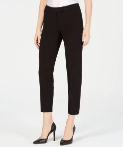 Anne Klein Straight-Leg Bowie Pants, Created For Macy's