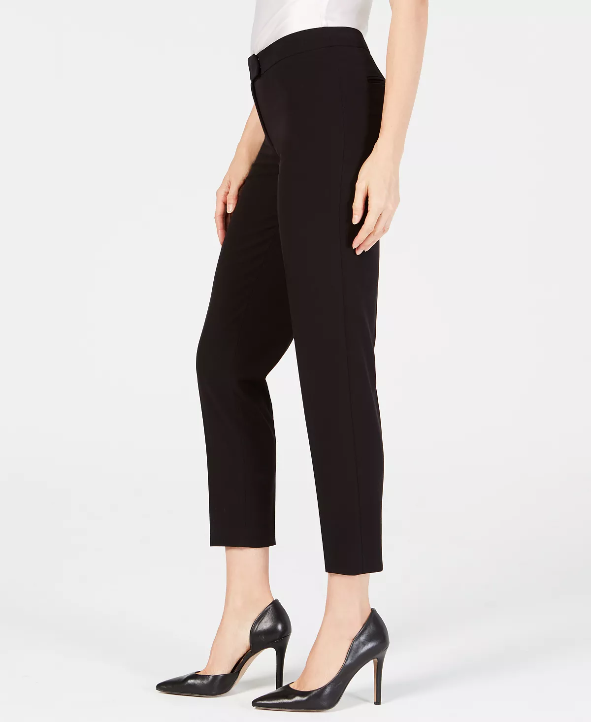 Anne Klein Straight-Leg Bowie Pants, Created For Macy's 3 Anne Klein Straight-Leg Bowie Pants, Created For Macy's - Image 3