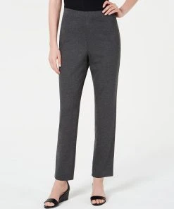 Karen Scott Port Pull-On Straight-Leg Pants, Created For Macy's