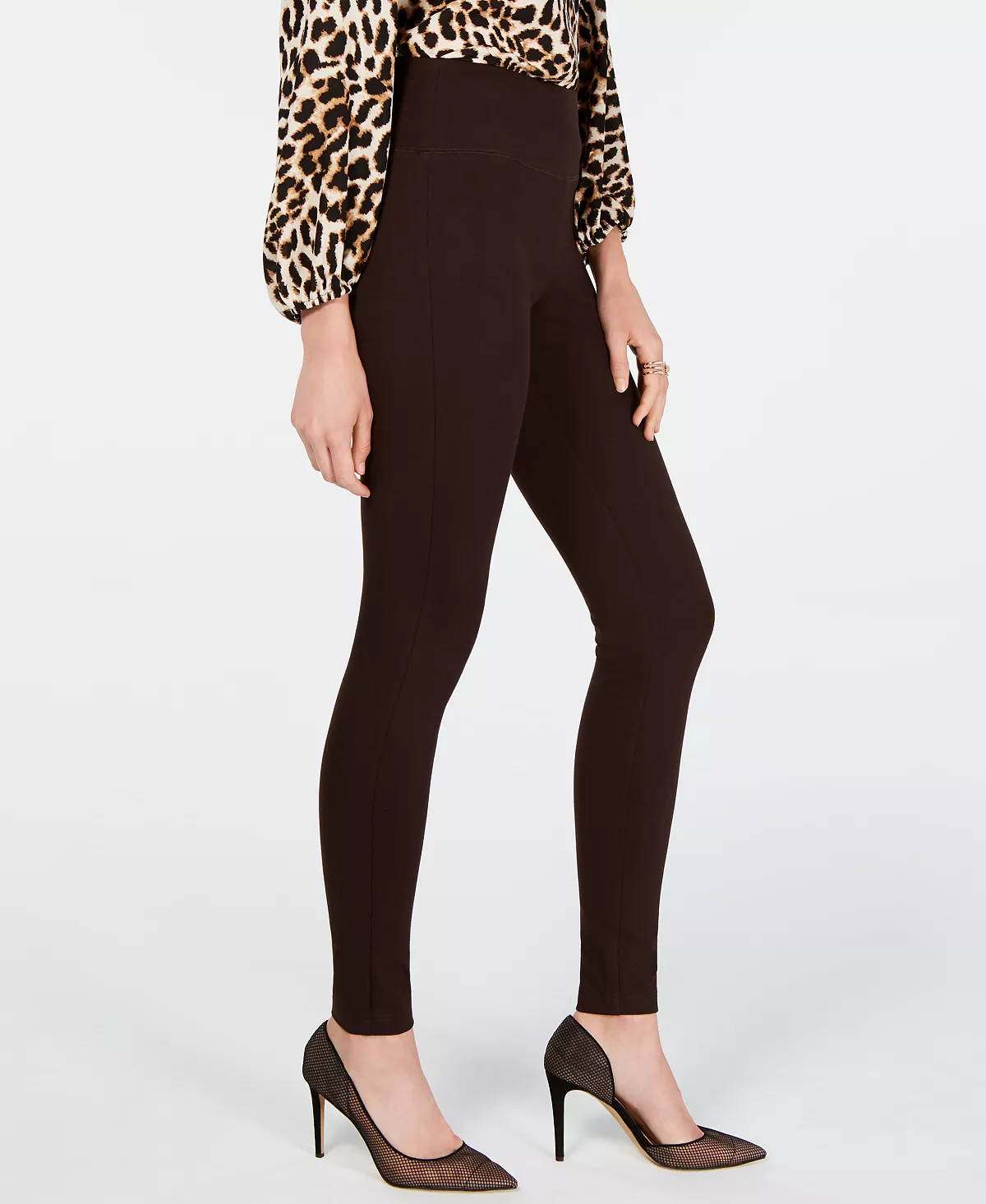 INC International Concepts Women's Pull-On Ponte Pants, Created For Macy's 5 INC International Concepts Women's Pull-On Ponte Pants, Created For Macy's - Image 5