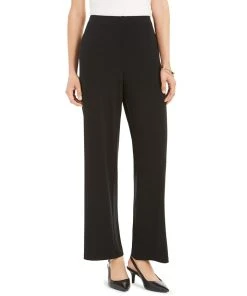 Alfani Women's Wide-Leg Pull-On Pants, Created For Macy's
