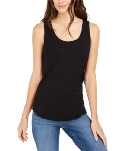Charter Club Women's Supima® Cotton Scoop-Neck Tank Top, Created For Macy's 15 Charter Club Women's Supima® Cotton Scoop-Neck Tank Top, Created For Macy's -CeCe cloth-shop 15299864 fpx