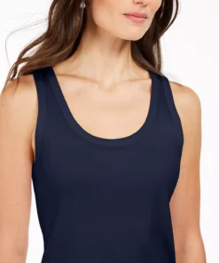 Charter Club Women's Supima® Cotton Scoop-Neck Tank Top, Created For Macy's 16 Charter Club Women's Supima® Cotton Scoop-Neck Tank Top, Created For Macy's -CeCe cloth-shop 16126171 fpx