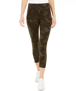 Style & Co Women's Printed Capri Leggings, Created For Macy's