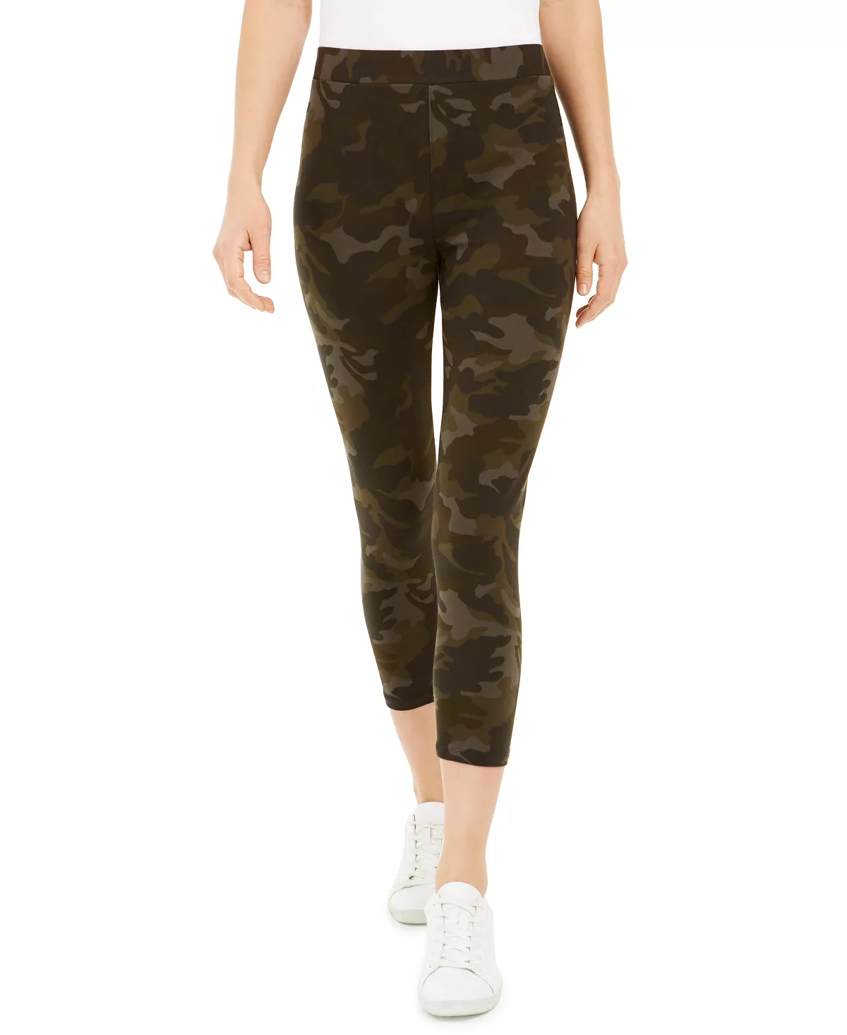 Style & Co Women's Printed Capri Leggings, Created For Macy's 1 Style & Co Women's Printed Capri Leggings, Created For Macy's