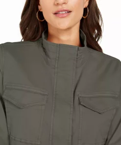 Style & Co Women's Twill Jacket, Created For Macy's -CeCe cloth-shop 16393539 fpx