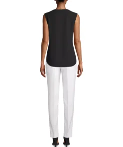 Anne Klein Scoop-Neck Shell -CeCe cloth-shop 16535226 fpx