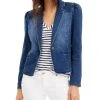 INC International Concepts Women's Puff-Sleeve Blazer, Created For Macy's