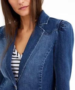 INC International Concepts Women's Puff-Sleeve Blazer, Created For Macy's -CeCe cloth-shop 16535778 fpx