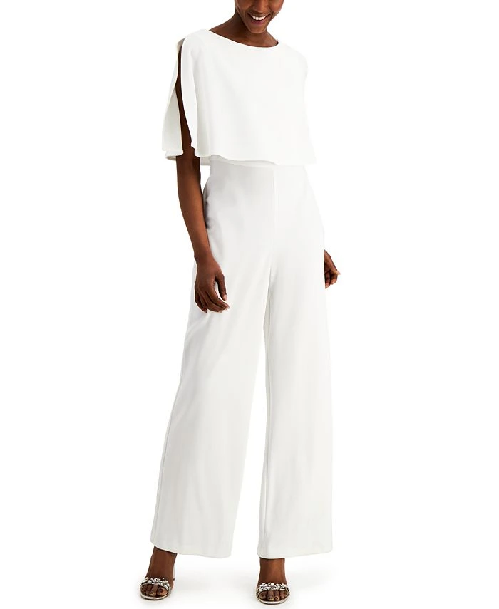 Connected Overlay Jumpsuit 1 Connected Overlay Jumpsuit