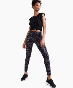 Style & Co Women's Printed Pull-On Leggings, Created For Macy's
