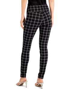 INC International Concepts Plaid Leggings, Created For Macy's -CeCe cloth-shop 19264718 fpx