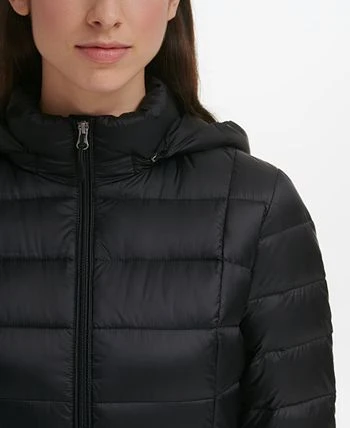 Charter Club Women's Packable Hooded Down Puffer Coat, Created For Macy's 2 Charter Club Women's Packable Hooded Down Puffer Coat, Created For Macy's - Image 2