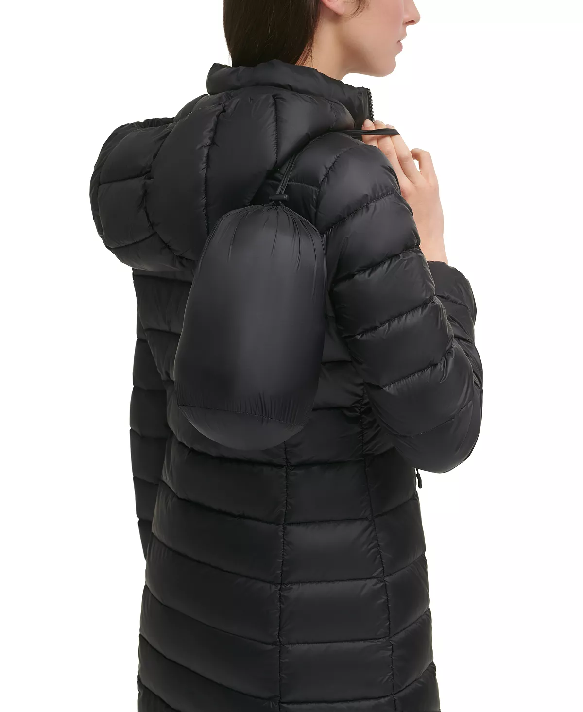 Charter Club Women's Packable Hooded Down Puffer Coat, Created For Macy's 7 Charter Club Women's Packable Hooded Down Puffer Coat, Created For Macy's - Image 7