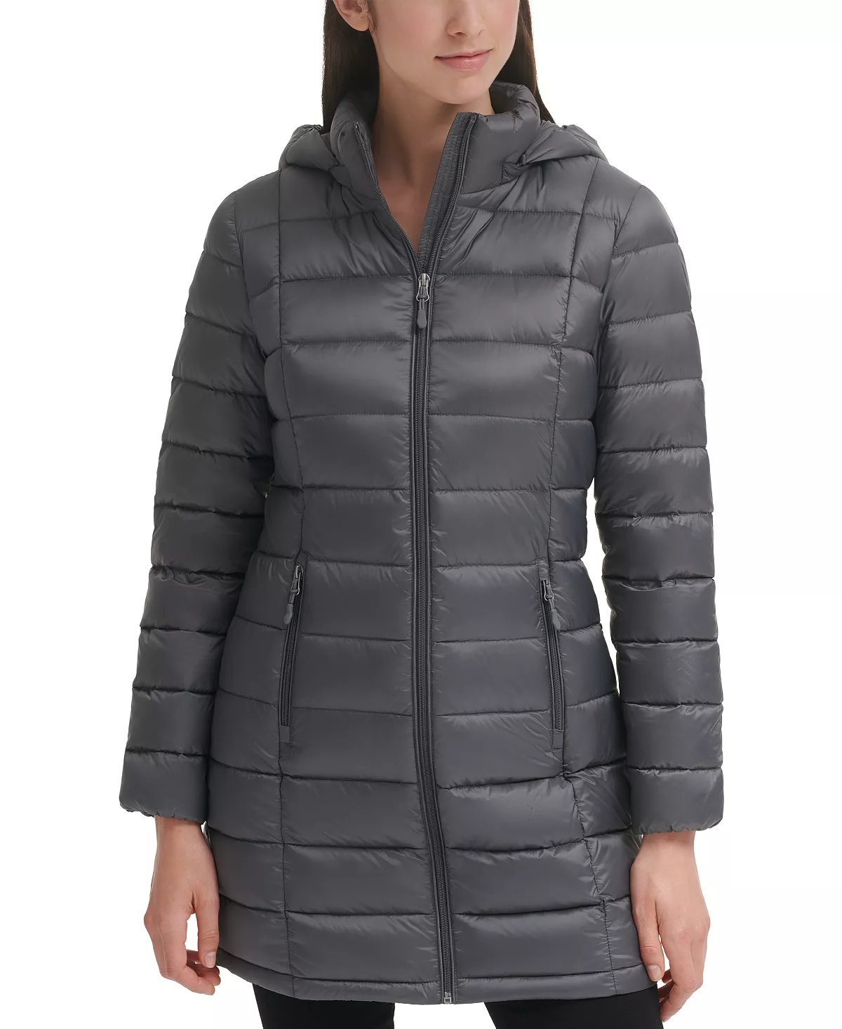 Charter Club Women's Packable Hooded Down Puffer Coat, Created For Macy's 14 Charter Club Women's Packable Hooded Down Puffer Coat, Created For Macy's - Image 14