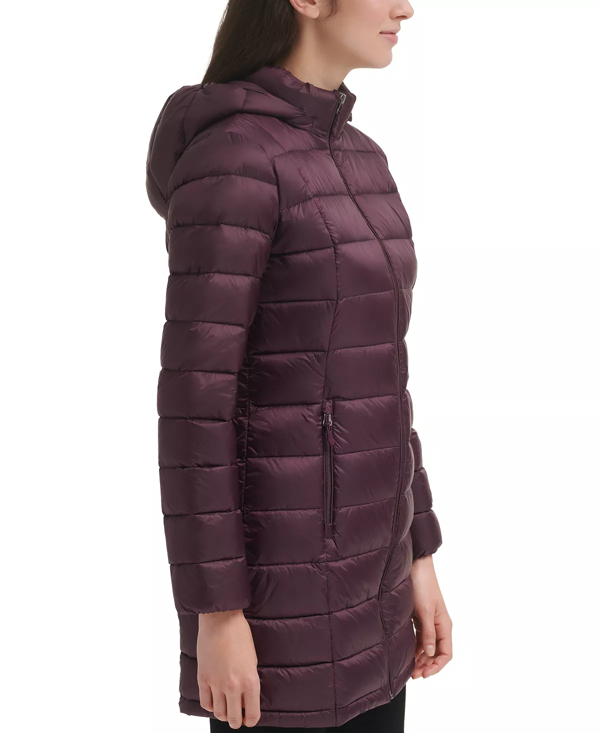 Charter Club Women's Packable Hooded Down Puffer Coat, Created For Macy's 12 Charter Club Women's Packable Hooded Down Puffer Coat, Created For Macy's - Image 12