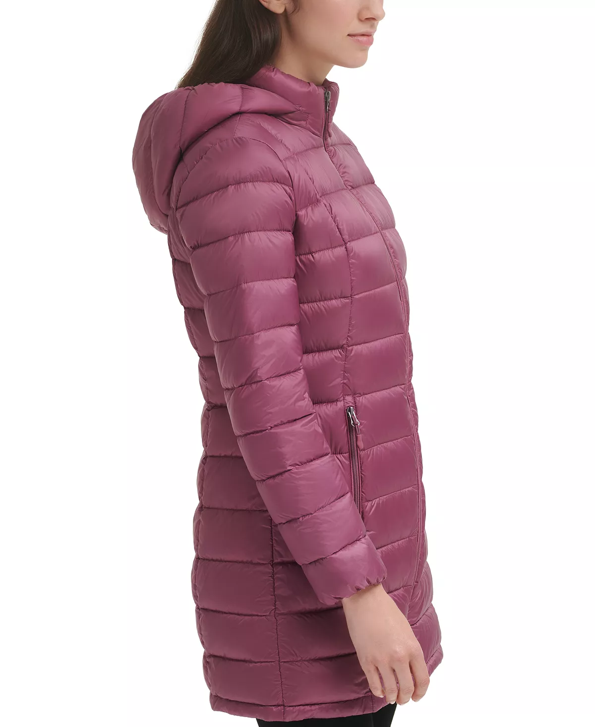 Charter Club Women's Packable Hooded Down Puffer Coat, Created For Macy's 13 Charter Club Women's Packable Hooded Down Puffer Coat, Created For Macy's - Image 13
