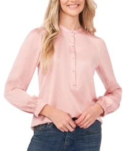 CeCe Button-Up Top