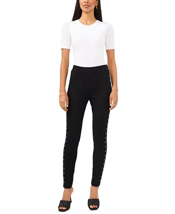 Vince Camuto Studded High-Rise Leggings 3 Vince Camuto Studded High-Rise Leggings - Image 3