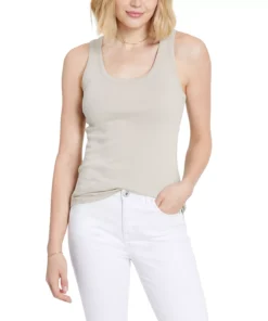 Charter Club Women's Supima® Cotton Scoop-Neck Tank Top, Created For Macy's 18 Charter Club Women's Supima® Cotton Scoop-Neck Tank Top, Created For Macy's -CeCe cloth-shop 20440396 fpx