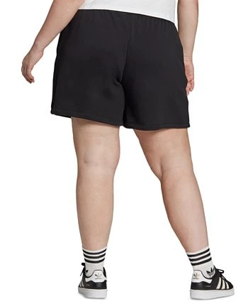 ADIDAS Plus Size Logo Shorts 2 ADIDAS Plus Size Logo Shorts - Image 2