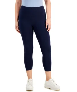Style & Co Women's High-Rise Capri Leggings, Created For Macy's