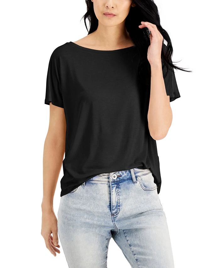 INC International Concepts Women's Dolman-Sleeve Top, Created For Macy's 1 INC International Concepts Women's Dolman-Sleeve Top, Created For Macy's