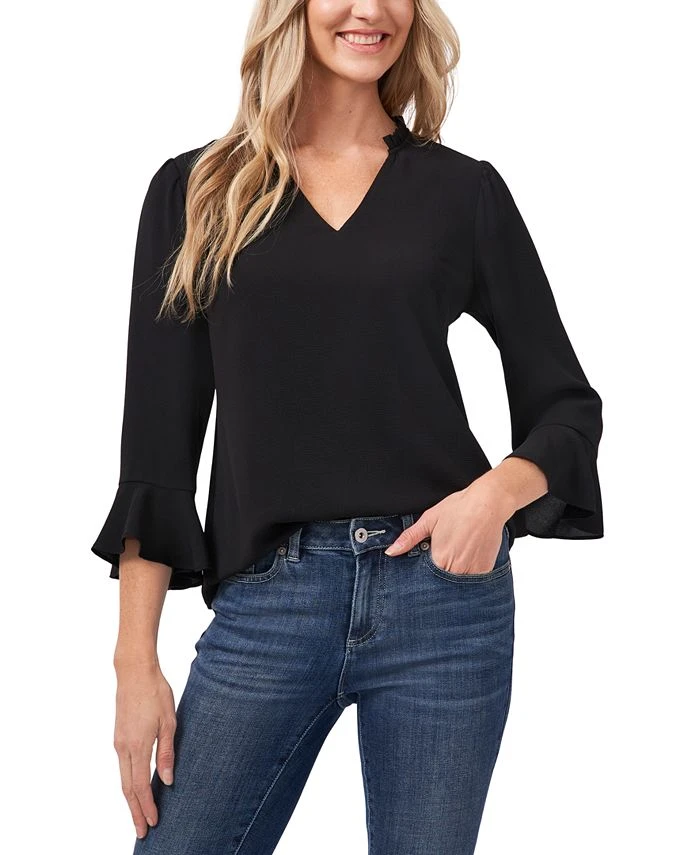 CeCe Ruffle-Sleeve Top 1 CeCe Ruffle-Sleeve Top