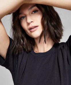 And Now This Women's Relaxed Cotton Boyfriend T-Shirt -CeCe cloth-shop 20701500 fpx