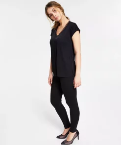 Bar III Odycon Basic Jersey Leggings, Created For Macy's -CeCe cloth-shop 20796176 fpx