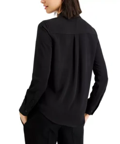 Alfani Women's Button-Front Shirt, Created For Macy's -CeCe cloth-shop 20914453 fpx