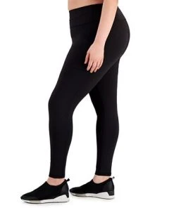 ID Ideology Plus Size Side-Pocket Full-Length Legging, Created For Macy's 8 ID Ideology Plus Size Side-Pocket Full-Length Legging, Created For Macy's -CeCe cloth-shop 20932566 fpx