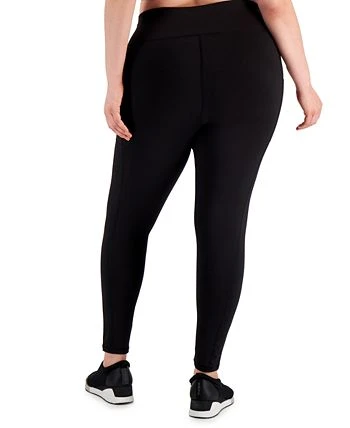 ID Ideology Plus Size Side-Pocket Full-Length Legging, Created For Macy's 2 ID Ideology Plus Size Side-Pocket Full-Length Legging, Created For Macy's - Image 2