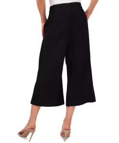 CeCe Wide-Leg Belted Pants -CeCe cloth-shop 21126128 fpx