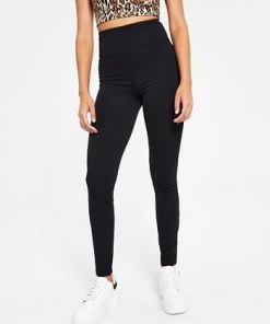 Bar III Women's Compression Bodycon Leggings, Created For Macy's -CeCe cloth-shop 21336809 fpx