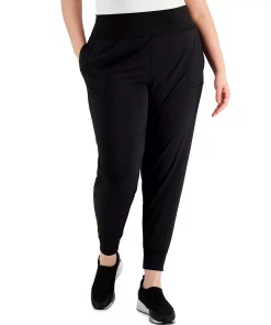 ID Ideology Plus Size Jogger Pants, Created For Macy's