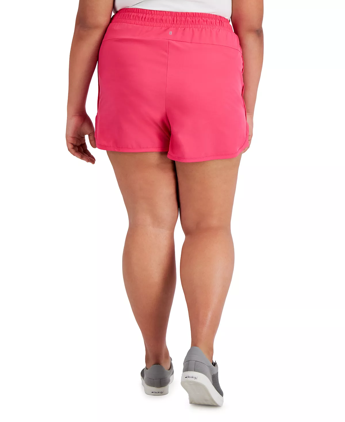 ID Ideology Plus Size Running Shorts, Created For Macy's 3 ID Ideology Plus Size Running Shorts, Created For Macy's - Image 3