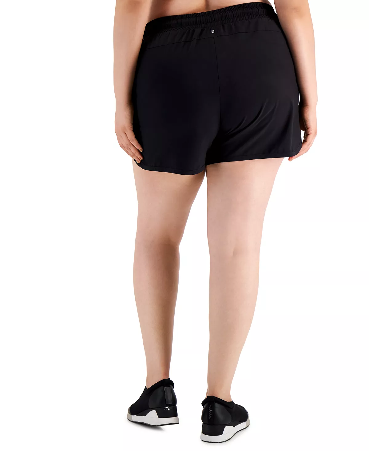 ID Ideology Plus Size Running Shorts, Created For Macy's 5 ID Ideology Plus Size Running Shorts, Created For Macy's - Image 5