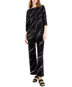 Alfani Women's Printed Wide-Leg Pants, Created For Macy's -CeCe cloth-shop 21515741 fpx 2