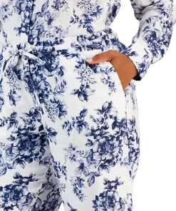 Charter Club Women's Toile Pull-On Pants, Created For Macy's -CeCe cloth-shop 21859597 fpx