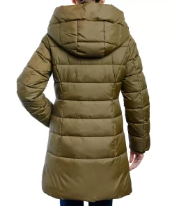Anne Klein Women's Hooded Puffer Coat 7 Anne Klein Women's Hooded Puffer Coat -CeCe cloth-shop 21908608 fpx