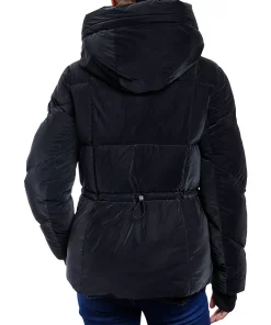 Michael Kors Women's Shine Hooded Puffer Coat -CeCe cloth-shop 21912341 fpx