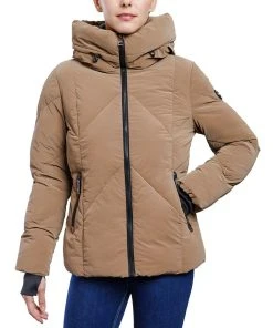 Michael Kors Women's Shine Hooded Puffer Coat