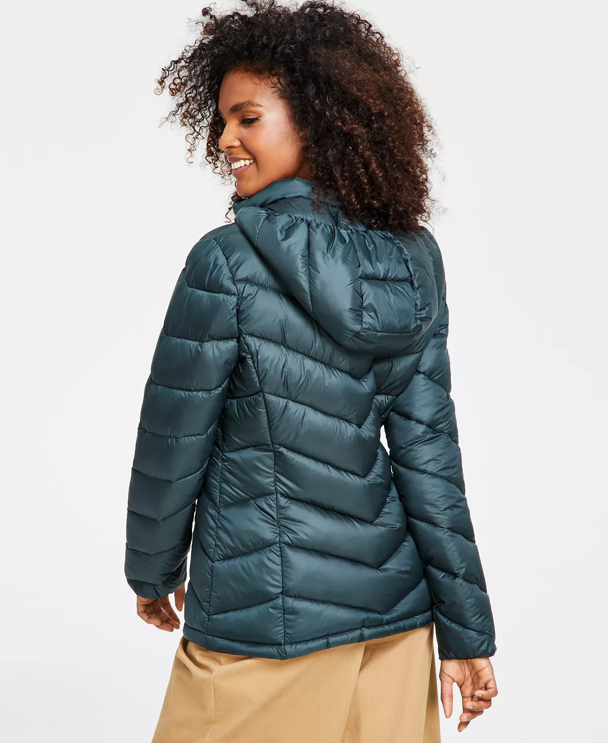 Charter Club Women's Packable Hooded Puffer Coat, Created For Macy's 5 Charter Club Women's Packable Hooded Puffer Coat, Created For Macy's - Image 5