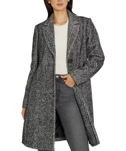 Sam Edelman Women's Reefer Coat -CeCe cloth-shop 21915240 fpx