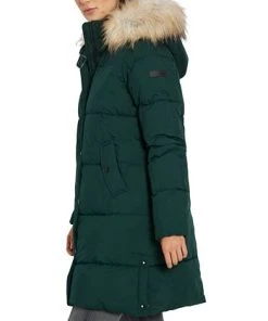 Sam Edelman Women's Faux-Fur-Trim Hooded Puffer Coat 9 Sam Edelman Women's Faux-Fur-Trim Hooded Puffer Coat -CeCe cloth-shop 21915290 fpx