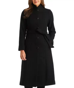 Kate Spade New York Women's Single-Breasted Belted Coat 10 Kate Spade New York Women's Single-Breasted Belted Coat -CeCe cloth-shop 21916549 fpx
