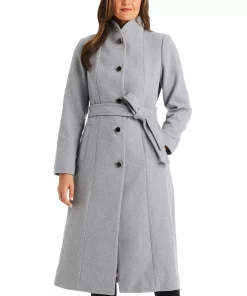 Kate Spade New York Women's Single-Breasted Belted Coat 9 Kate Spade New York Women's Single-Breasted Belted Coat -CeCe cloth-shop 21916554 fpx