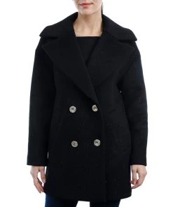 Michael Kors Women's Double-Breasted Peacoat