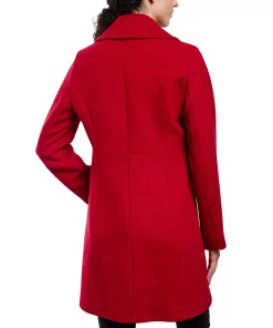 Michael Kors Women's Single-Breasted Walker Coat, Created For Macy's -CeCe cloth-shop 21959284 fpx